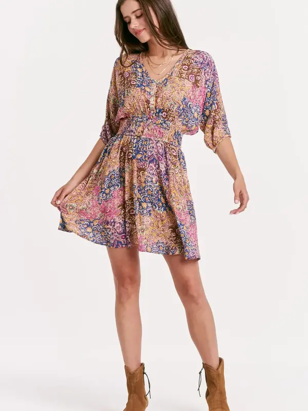 Mila Carmel Meadow Dress