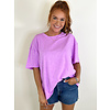 ROUND NECK DROP SHOULDER TEE