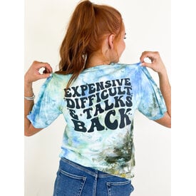  Talks Back Tie Dye Tee