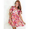 Feyano Aysmmetric Mini Dress