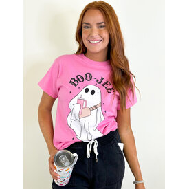  BOU-JEE PINK GRAPHIC TEE