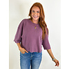 AMIRA TOP - PLUM BERRY