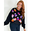 CANDY CORN SWEATERSHIRT