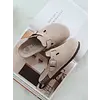 Riva Velour Clog- TAUPE