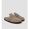 IZAR VELOUR CLOG- SAND