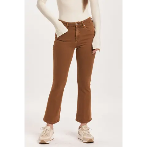 AUDREY DENIM - BURNT SIENNA