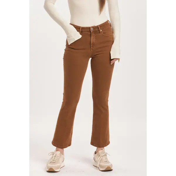  AUDREY DENIM - BURNT SIENNA