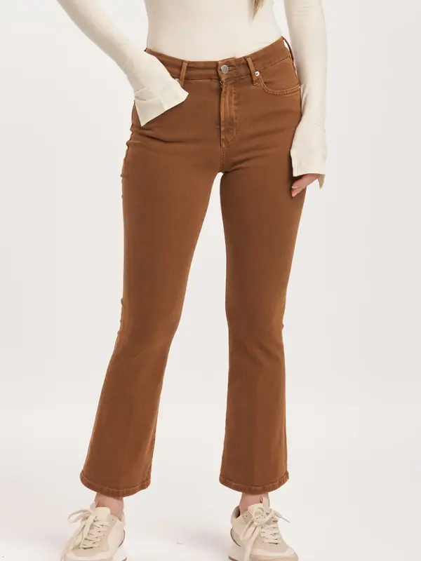 AUDREY DENIM - BURNT SIENNA