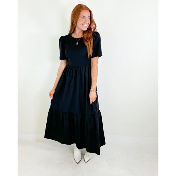  WILLOW DRESS -BLACK