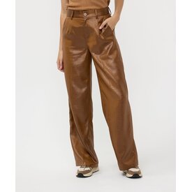  METALLIC CRINKLE TROUSER