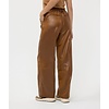 METALLIC CRINKLE TROUSER