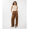 METALLIC CRINKLE TROUSER
