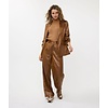 METALLIC CRINKLE TROUSER