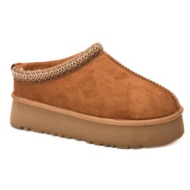  PILLOW TALK SLIDES- COGNAC