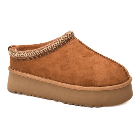 PILLOW TALK SLIDES- COGNAC