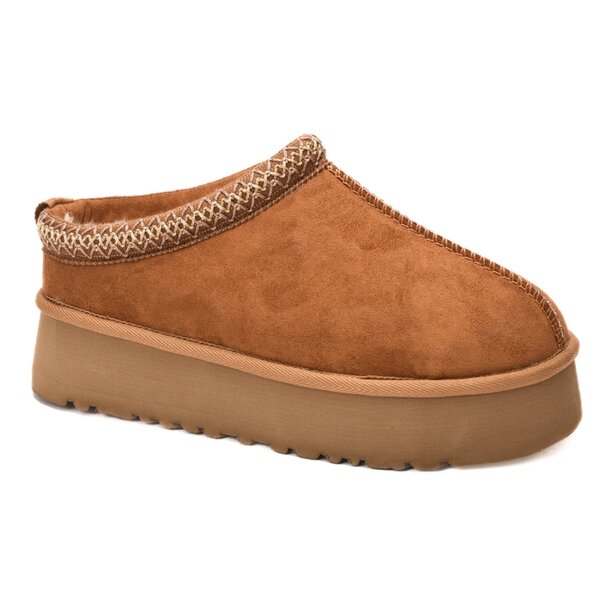  PILLOW TALK SLIDES- COGNAC