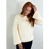 IVORY BOAT NECK SWEATER