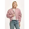 SATIN PINK JACKET - SAMARIA