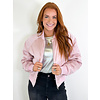SATIN PINK JACKET - SAMARIA