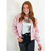 SATIN PINK JACKET - SAMARIA