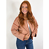 RUST ZIP UP JACKET
