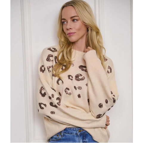 SWEATER ANIMAL SEQUINS
