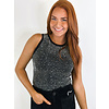 BLACK SWEATER TANK