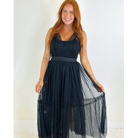  BLACK TULE DRESS