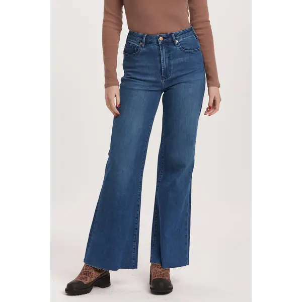  FIONA VIOLET BLUE WIDE LEG