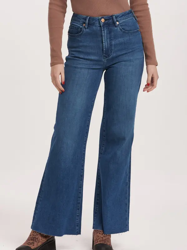 FIONA VIOLET BLUE WIDE LEG