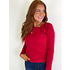 Salsa Twist Neck L/S Tee