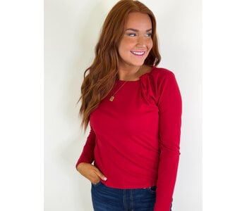Salsa Twist Neck L/S Tee