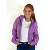 SOLID SPORT ZIP JACKET W/ HOOD