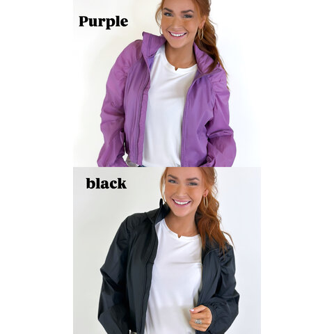 SOLID SPORT ZIP JACKET W/ HOOD