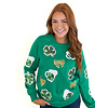 ST PATRICK SEQUIN PATCH SWEATSHIRT