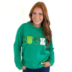  LUCKY CHENILLE SWEATSHIRT