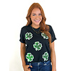 FOUR LEAF CLOVER GRPAHIC TEE