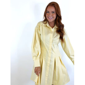  FINLEY DRESS - YELLOW