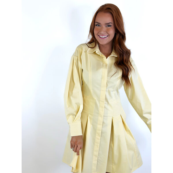  FINLEY DRESS - YELLOW