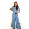 BLUE 2 PIECE LINEN SET