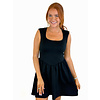 BLACK SCUBA DRESS