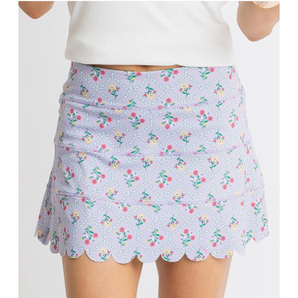  FRENCH FLORAL KOURT SKORT