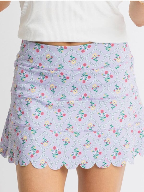 FRENCH FLORAL KOURT SKORT