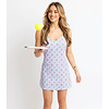 FRENCH FLORAL TANK WEEKEND DRESS