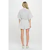MIDNIGHT STRIPE ROMPER