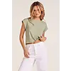 JUNIPER ROLLED BOX SLEEVE TEE