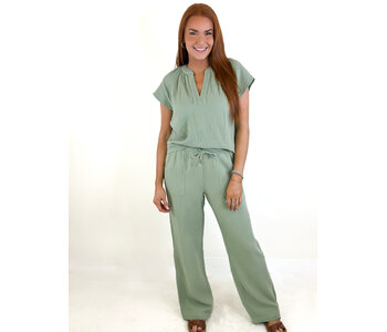 WIDELEG PANT - JUNIPER