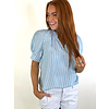 SAMMI TOP - STRAIGHT BLUE