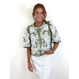  Lucia Top- Sage