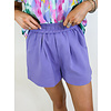 PURPLE PULL ON SHORT